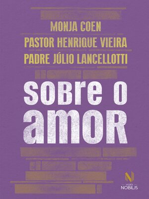 cover image of Sobre o amor